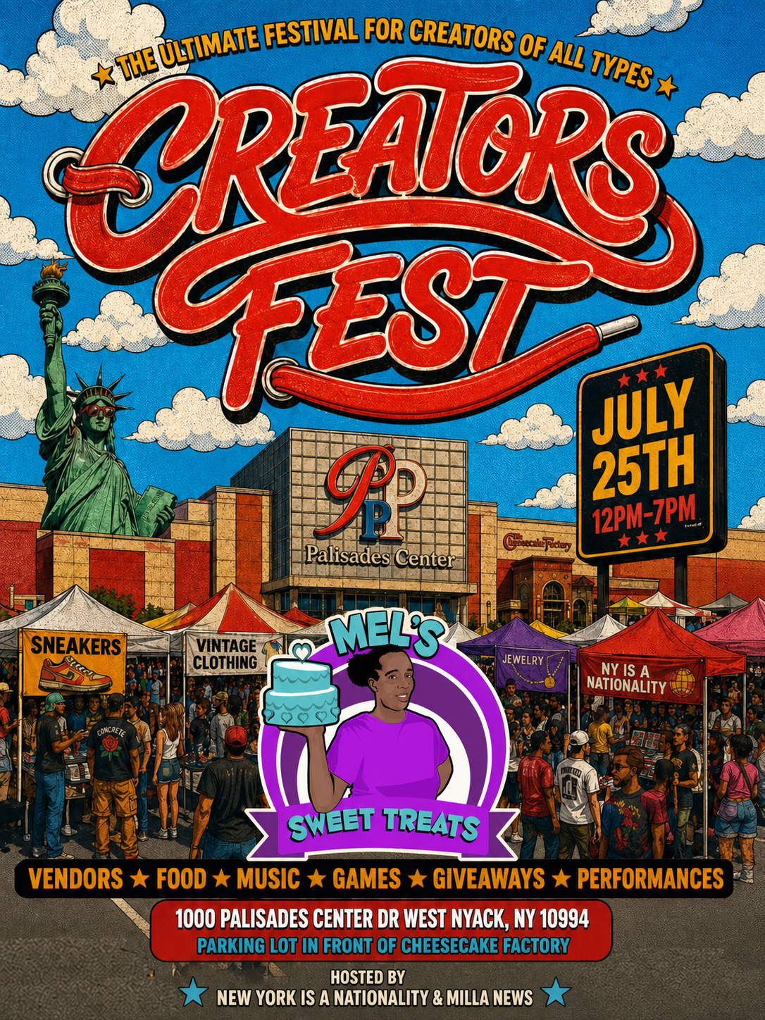 Creators Fest flyer