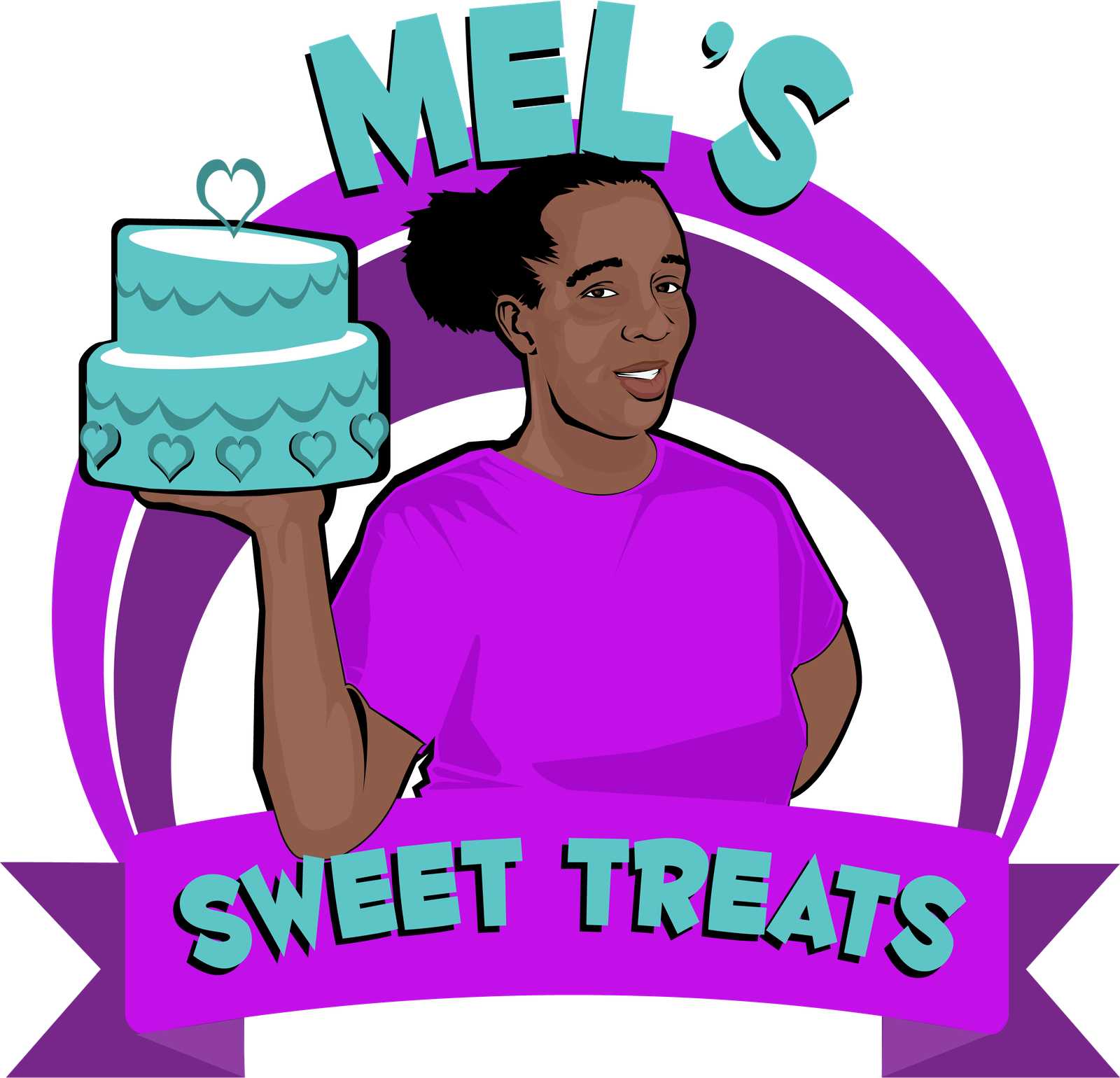 Mel's Sweet Treats Logo