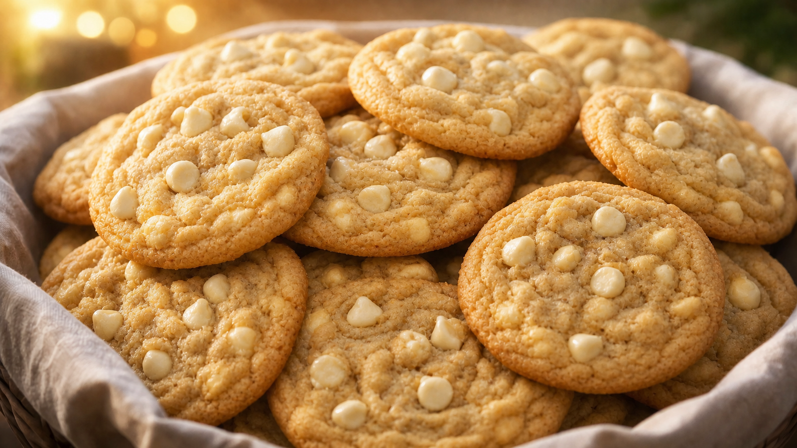 White Chocolate Chip Cookies